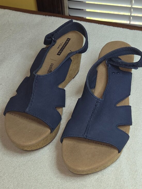 Clarks Shoes - Clarks Annadel Bari Platform Sedge Sandals